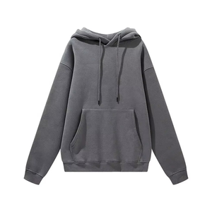 Sudadera para Hombre, Corte Regular, Informal, Tejida, Manga Larga, Color Sólido, Diseño con Bolsillo, para Otoño - Product Image 6