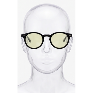 Gafas de Sol Modernas con Montura Completa, Lentes Polarizadas Ligeras con Degradado, Antireflejantes, Montura Transparente Blanca con Diseño de Carey, Protección UV - Product Image 1