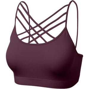 Soutien-gorge de yoga sans manches de qualité professionnelle pour la course à pied soutien-gorge respirant - Product Image 3