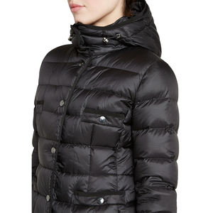 Veste longue matelassée pour femmes en gros, veste d'hiver chaude, vêtement d'extérieur de haute qualité, mode, veste longue matelassée pour femmes sur mesure OEM - Product Image 3