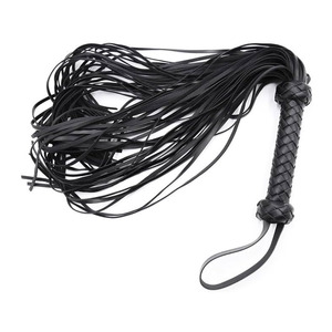 Professional Horse Riding Whip with Comfortable Grip Handle Handmade <b>Leather</b> Riding <b>Flogger</b> for Equestrian Sports Lightweight - Product Image 1