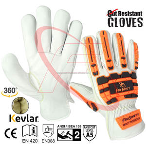 Guantes mecánicos de protección contra impactos antivibración para trabajos industriales con máxima protección contra lesiones - Product Image 6