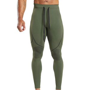 Compression Pants Men Workout Basketball Compression <b>Leggings</b> Tights for Men with <b>Pockets</b> Quick Dry Running <b>Leggings</b> for Sports - Product Image 1