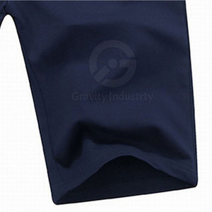 Pantalones Cortos Casuales para Hombre de Alta Calidad - Diseño Personalizado Sólido en Poliéster/Algodón de Secado Rápido, Transpirables, con Colores y Logotipo Personalizados, Cintura Alta, Venta al Por Mayor - Product Image 2