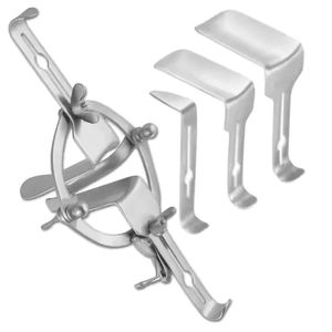 Ensemble de rétracteurs vaginaux isolés à double extrémité, catégorie gynécologie, approuvé CE - Product Image 4
