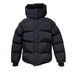 Nuevo 2026 personalizado de alta calidad con capucha cara Puffer chaqueta mantener caliente Unisex primavera chaqueta impermeable - Product Image 1