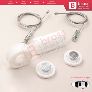 ชุดซ่อมมอเตอร์กระจกหลังซ้ายหรือขวา รุ่น BWR5238 สำหรับรถยนต์ MK5 S197 ปี 2005-2014 แบบ 2 ประตู เปิดประทุนและคูเป้ - Product Image 5