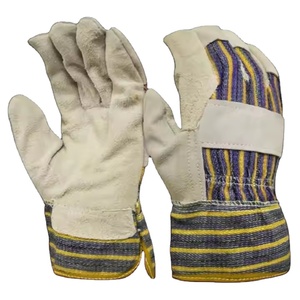 Guantes de Trabajo de Alto Rendimiento, Cuero Vacuno, Algodón, Suaves y Cómodos, Protección Industrial para las Manos, Guantes de Trabajo Canadienses - Product Image 6