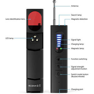 Detector de Cámaras con 5 Niveles de Sensibilidad, Anti-Cámaras, Protector de Plástico - Product Image 1