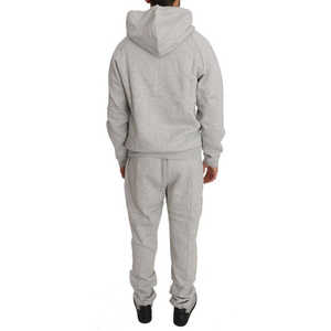 Meilleure vente, sur mesure OEM, survêtement de sport pour homme, coupe ajustée, confortable, facile à porter pour l'entraînement, vêtements de sport d'hiver, ensemble de jogging pour homme - Product Image 2