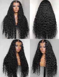 Vente en gros pré-plumé HD Transparent Front Lace Wig 100% cheveux humains vierges, 360 Lace Frontal Wig,13x6 Full Lace Perruques de cheveux humains - Product Image 5