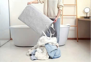 Funda de Tela Plegable Cuadrada Moderna para Trajes, Caja de Almacenamiento de Ropa, Diseño Duradero de Alta Calidad, Organizador Colgante Fácil de Limpiar para el Hogar - Product Image 6