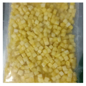 Obtenga la mejor piña congelada hoy dulce en cubitos y piña congelada dorada de Vietnam lista para batidos y mercado minorista - Product Image 3