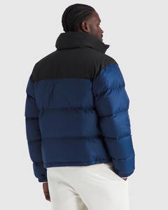 Veste matelassée pour hommes col montant imperméable et coupe-vent veste matelassée chaude manteau d'extérieur d'hiver vestes à bulles personnalisées pour hommes - Product Image 2