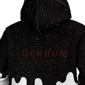 Nueva Llegada, Sudaderas con Cierre y Capucha para Hombre, Transpirables, 100% Algodón, Estampado Digital Sólido, Invierno, ODM Personalizado - Product Image 6