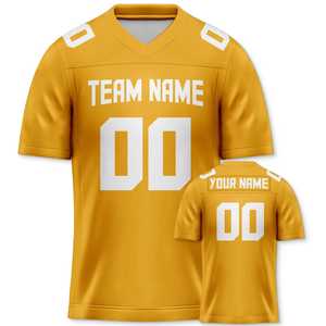 เสื้อทีมอเมริกันฟุตบอลคอวี100% โพลีเอสเตอร์คอวีแขนสั้นระบายอากาศไซส์ใหญ่พิเศษงานปักตามท้องถนน - Product Image 3