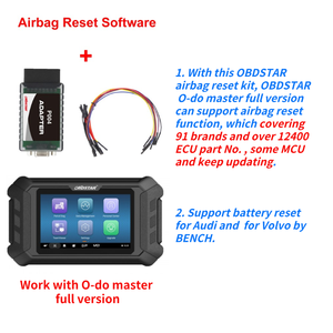 Obdstar P004 Adapter & Jumper cable + túi khí thiết lập lại phần mềm cho obdstar Master phiên bản đầy đủ đọc xóa DTC SRS túi khí thiết lập lại - Product Image 2