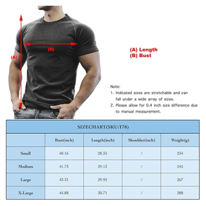 Camiseta de microfibra de algodón 100% de alta calidad para hombre, de talla grande en blanco para Fitness Camiseta deportiva, cuello redondo corto, diseño liso - Product Image 6