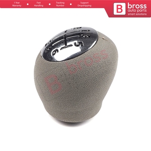 Bouton de levier de vitesse à 6 vitesses BSP614 328650024R gris chromé pour - Product Image 3