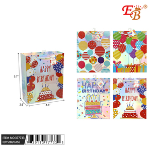 288ชิ้น/CS 4.5 "X5.7" X2.6 "ถุงของขวัญวันเกิดสำหรับงานเลี้ยง - Product Image 1