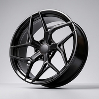 Jantes forgées personnalisées JWYC noires et rouges de 16, 17, 18, 19, 20, 21, 22, 23, 24, 26 pouces pour Porsche Cayenne Lexus LS