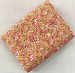 Chất lượng xuất hiện tốt với in khối gọn gàng và các mẫu rõ ràng vải này có nhắc bạn về bất kỳ bản in Ấn Độ truyền thống nào không - Product Image 1