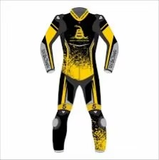 Traje de Carreras de Motociclismo de Cuero Transpirable Personalizado Unisex, Ropa de Carreras de Motociclismo y Automovilismo Impermeable y Resistente al Viento de Primera Calidad - Product Image 4