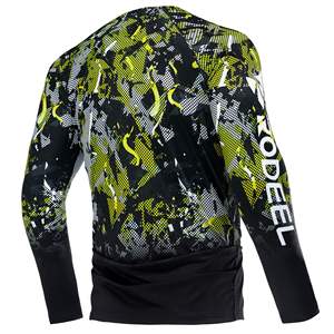 <b>Womens</b> <b>Compression</b> Fit Rashguard <b>Tight</b> Stretch Training Shirt Active Performance Long Sleeve Gym Top - Product Image 2