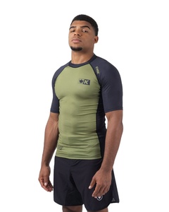Protector de erupción de compresión de sublimación personalizado para hombres, mujeres y niños-BJJ MMA Nogi No Gi Jiu Jitsu Training - Product Image 3