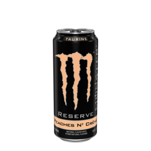 Monster US Edición Limitada Pre-Gym Power 16oz Reserva Bebida Energética a Granel Sabor Melocotones N' Creme Listo para Usar 24 Días de Vida Útil - Product Image 1