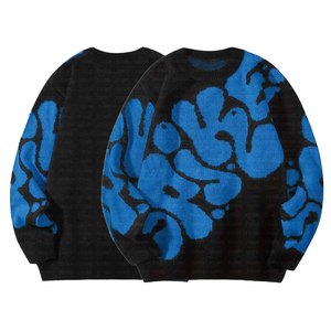 New style knitted men sweater pullover slim fit warm soft wool blend long sleeve casual fashion winter jumper - Product Image 4