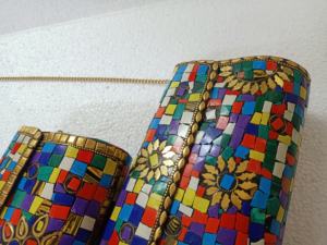 Custom Made Mosaic Metal Bags Ideal for Resale by Fashion <b>Accessory</b> Stores - Product Image 2