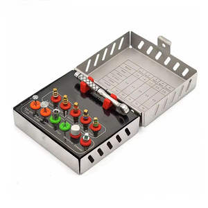 Kit de Expansión Ósea Dental con Elevación de Seno Maxilar y Discos de Sierra, Instrumentos de Expansión y Elevación para Cirugía de Implantes, Manual de Acero - Product Image 2