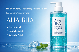 เจลอาบน้ำผลัดเซลล์ผิว AHA BHA สูตรทำความสะอาดล้ำลึก สำหรับผิวเป็นสิวและผิวเรียบเนียน - Product Image 2