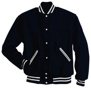 100% alta calidad nueva llegada hombres y mujeres ropa primavera Letterman chaqueta letra estampado béisbol uniforme Varsity chaquetas - Product Image 1