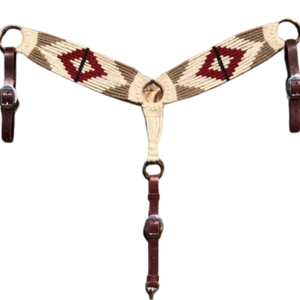 Collier de poitrail en mohair incroyable pour cheval, sangle en mohair pour un ajustement sécurisé - Product Image 1