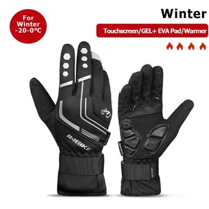 30 gants de travail d'hiver épais à doigts complets gants d'équitation d'extérieur imperméables et coupe-vent pour les scènes décontractées - Product Image 4