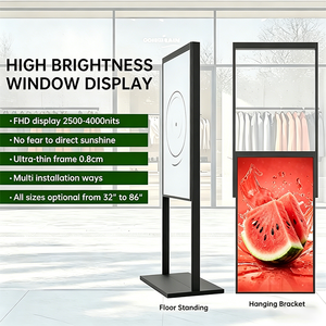 Écran d'affichage double face pour vitrine, écran LCD haute luminosité, signalisation numérique pour vitrine de magasin, publicité en vitrine - Product Image 3