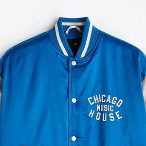 แจ็กเก็ตซาตินสำหรับผู้ชายเสื้อแจ็กเก็ตผ้าซาตินสำหรับฤดูหนาวเนื้อผ้าบาง - Product Image 2