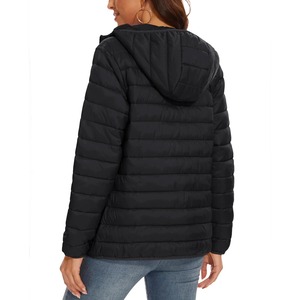 Hiver Femmes Coton Rembourré Chaud Down Snow Parka Hooded Puffer Jacket Drawstring Women Parkas High Quality Cotton Padded Coat - Product Image 6