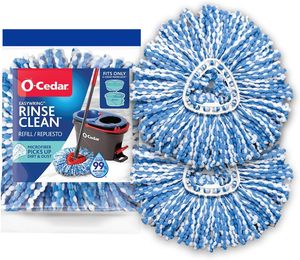 O-Cedar EasyWring Spin <b>Mop</b> <b>Head</b> <b>Replacement</b> (Pack of 12) - Product Image 3