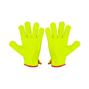 Guantes de conductor de cuero genuino OEM, reparación de automóviles, precio de fábrica, guantes de cuero a granel, guantes de cuero de grano completo sin forro para hombres - Product Image 2