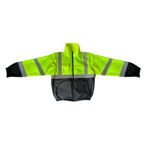 เสื้อกั๊กนิรภัยของผู้ปฏิบัติงานแอนซี่คลาส1กันน้ำมองเห็นได้ชัดเจนกระเป๋าโลโก้ออกแบบได้ตามต้องการ - Product Image 6