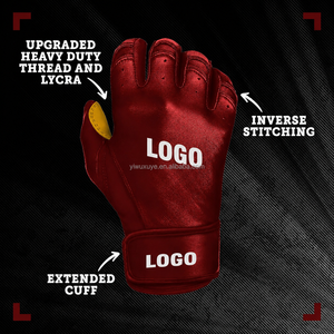 Individuelle Farbe & Logo Professionelle Cabretta-Schafsleder Baseball-Schlaghandschuhe 0,7-0,9mm Dicke Großhandel Hersteller <span class=keywords><strong>Broce</strong></span> - Product Image 2