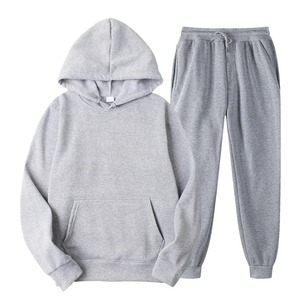 2025 Unisex <b>Hoodie</b> Breathable Fitness Gym Sportswear Men's Jogger Set Winter Sports Tracksuit with Plus Size Feature - Product Image 5