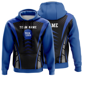 เสื้อฮู้ดผ้าคอตตอนโอเวอร์ไซส์ของผู้ชายเสื้อมีฮู้ดผ้าฟลีซแบบเปิดไหล่ผ้าซับลิเมชันสำหรับฤดูหนาว - Product Image 1