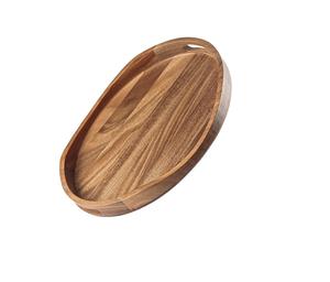 Acacia Wood Serving Tray With <b>Kitchen</b> <b>Table</b> Decor Tray's Coffee and Breakfast Serving Tray Home Wedding & Parties Use - Product Image 1