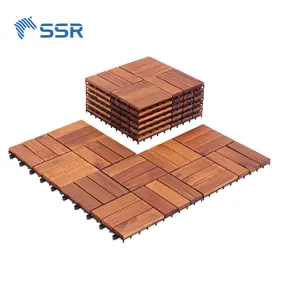 Ssr vina-keo gỗ decking Tiles-chất lượng cao Gỗ sàn gạch cho vườn Patio gạch ngoài trời sàn