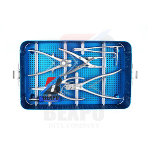 Juego de instrumentos quirúrgicos ortopédicos para fijación cervical posterior Manual y fuente de alimentación Material de acero inoxidable - Product Image 2