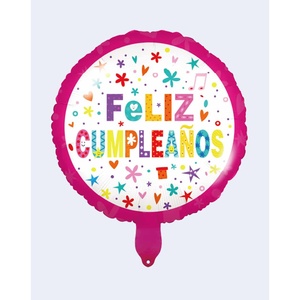 Globos de Fiesta con Diseño de Feliz Cumpleaños, 45 cm, Paquete de 12 Unidades - Product Image 6